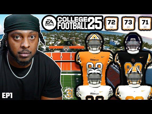 Welcome To The Gridiron City! (CFB 25 Teambuilder Dynasty Ep 1)