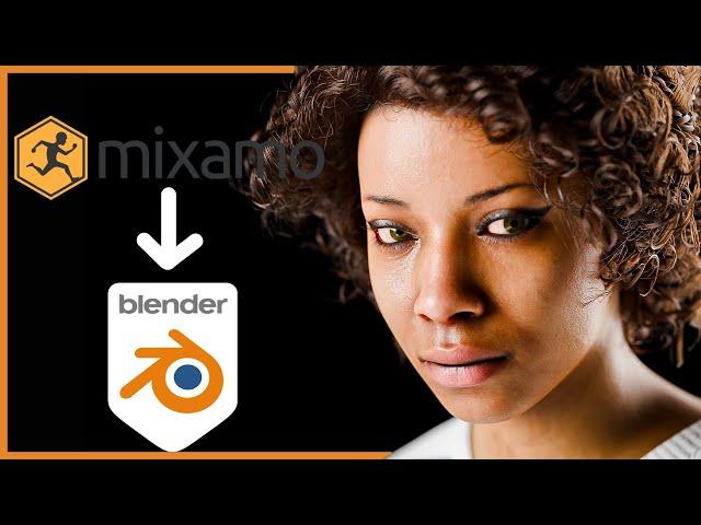 Make mixamo characters look photoreal in Blender!