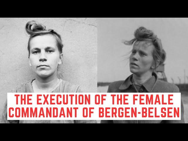 The Execution Of The Female Commandant Of Bergen-Belsen