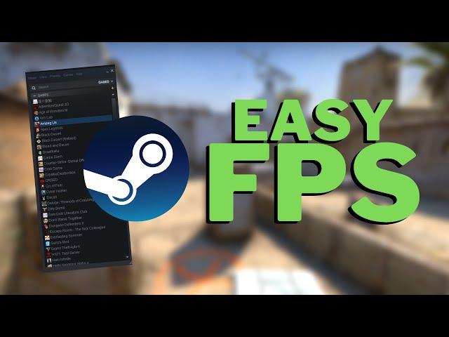 EASY FPS BOOST in ALL GAMES