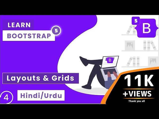 Bootstrap Tutorial In Hindi | Layouts and Grids in Bootstrap | Bootstrap 5 Tutorial In Hindi