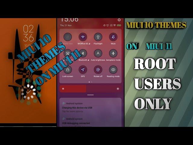 Miui 10 themes on Miui 11 Perfectly working |Enable Miui 10 themes for Miui 11 |Root Users Only|