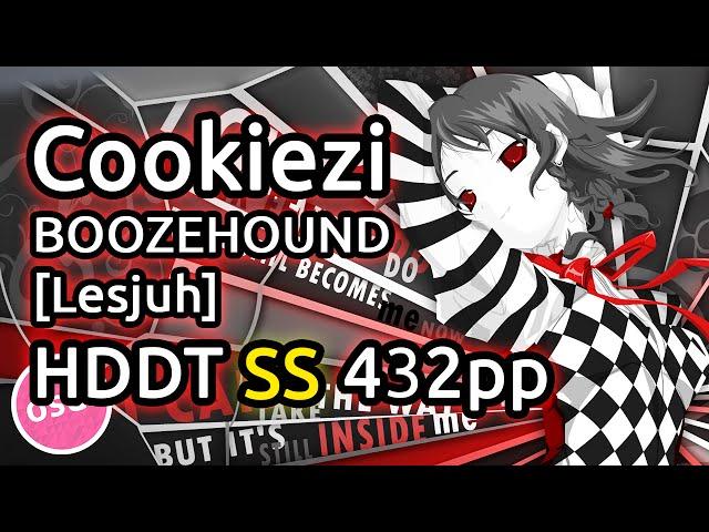 Cookiezi | Amane - BOOZEHOUND [Lesjuh] | HDDT SS 432pp | Liveplay w/ Twitch Chat