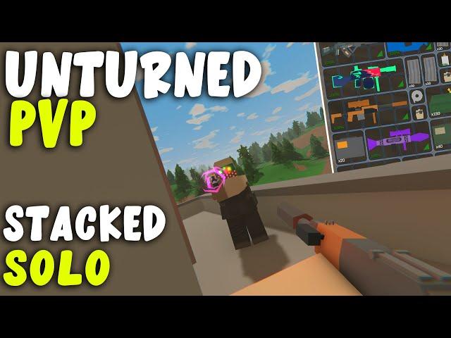 Unturned PVP - Solo Destroys Most Intense PVP Server