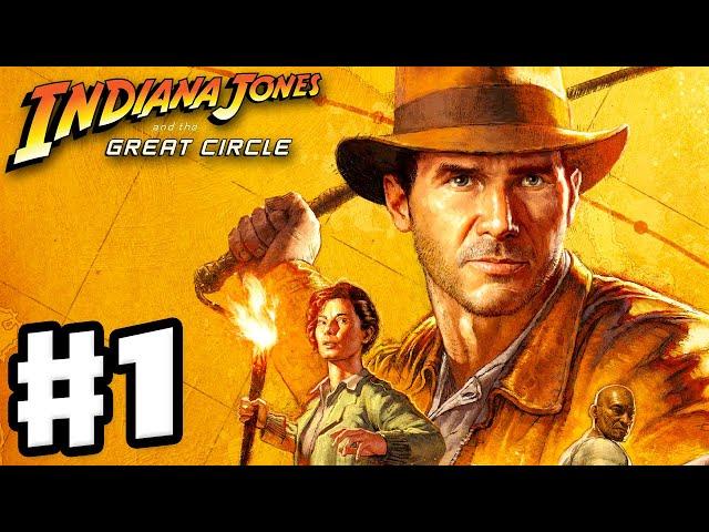 Indiana Jones and the Great Circle - Full Game Walkthrough Part 1 - The Break-In!