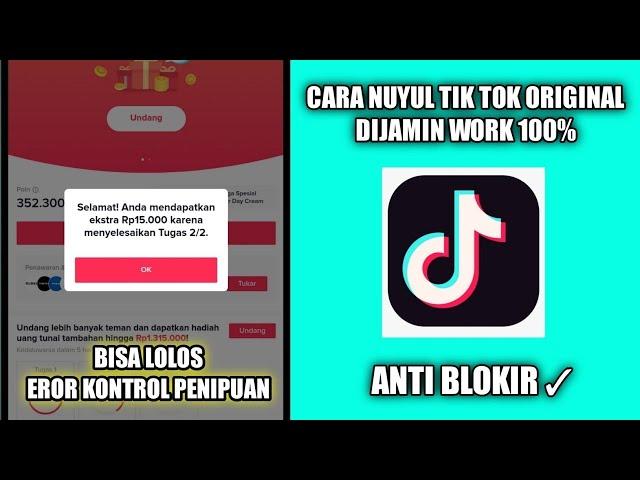 CARA NUYUL TIKTOK ORI TERCEPAT 2021