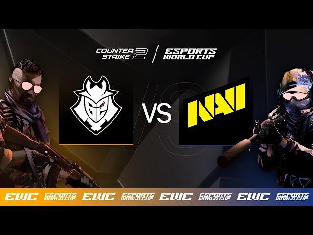 G2 vs. NAVI - EWC CS2 // Day 5 - Grand final