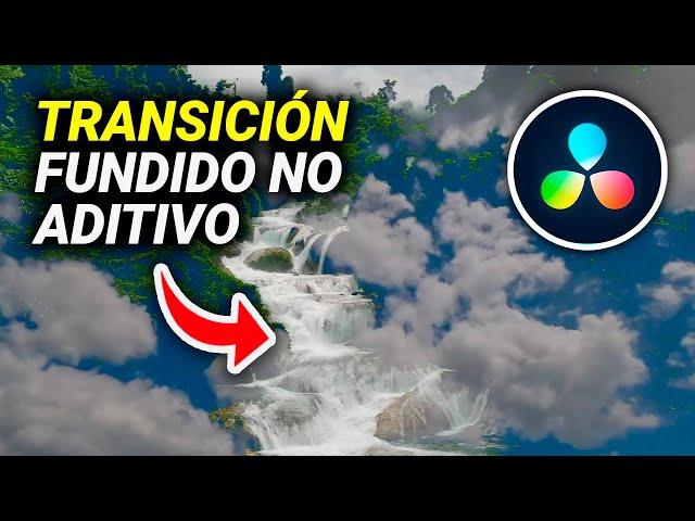 Cómo HACER una Transición de Fundido no Aditivo en Davinci Resolve