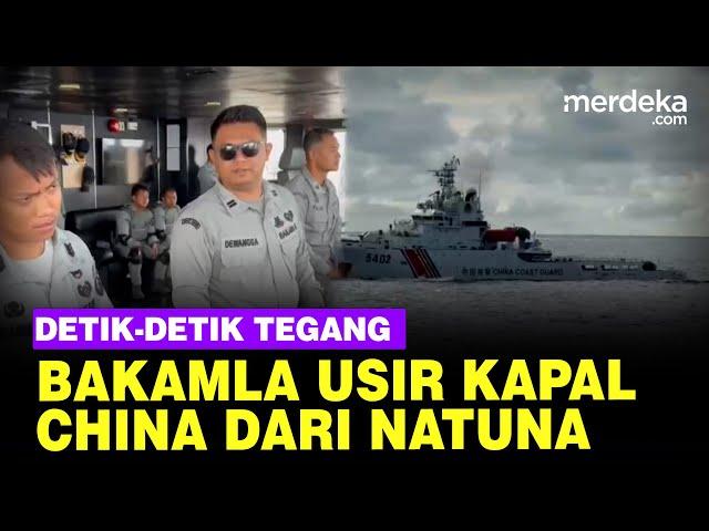 Sehari Usai Prabowo Dilantik, Bakamla Usir Kapal Coast Guard China Dari Natuna