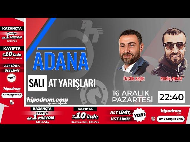 17 Aralık 2024 // Adana Yarış Tahminleri // Özgür Beşi - Ahmet Yalçınkaya