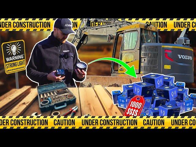 Vlog #5 | Installing *NEW* work lights on the excavator