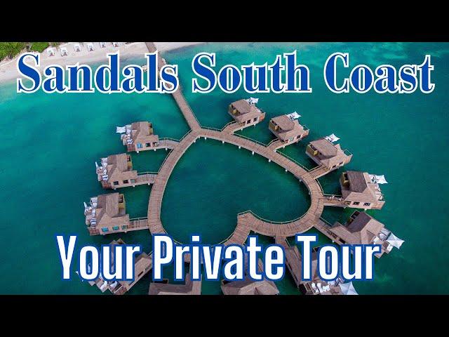 Sandals South Coast Jamaica -  Full Resort Walkthrough Tour & Review