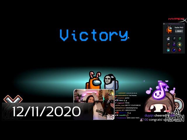 [12/11/2020] AMONG US prox chat ft. rae, peter, sykkuno, miyoung, ludwig, bretman rock, poki, ...