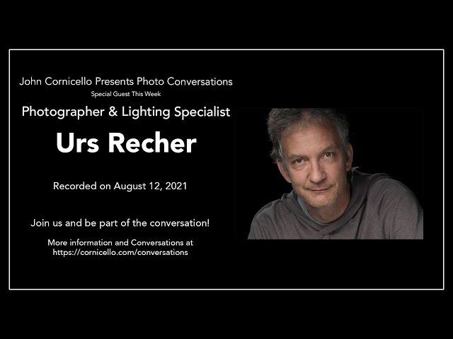 Conversation with Urs Recher about Studio Lighting