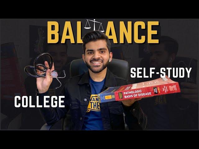 How to Manage SELF STUDY Along With Tight College Schedule | My Experience | Dr.Behind The Scenes