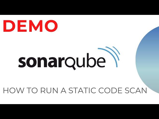 SonarQube: How to run Static Code Scanning?