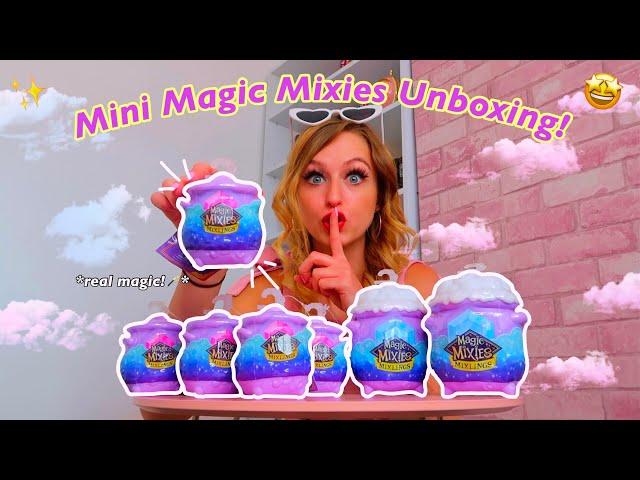 Unboxing the *NEW* Viral Mini Magic Mixies Mystery Cauldrons!!🪄‍️*ASMR + RARE FINDS!*