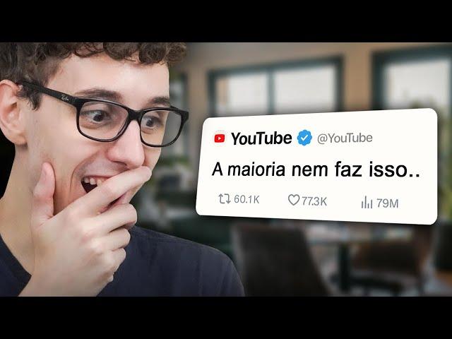 3 configurações que você deve fazer no seu canal do YouTube