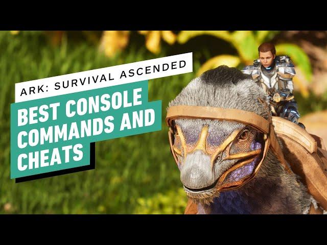 Ark: Survival Ascended - Our 8 Favorite Console Commands and Cheats