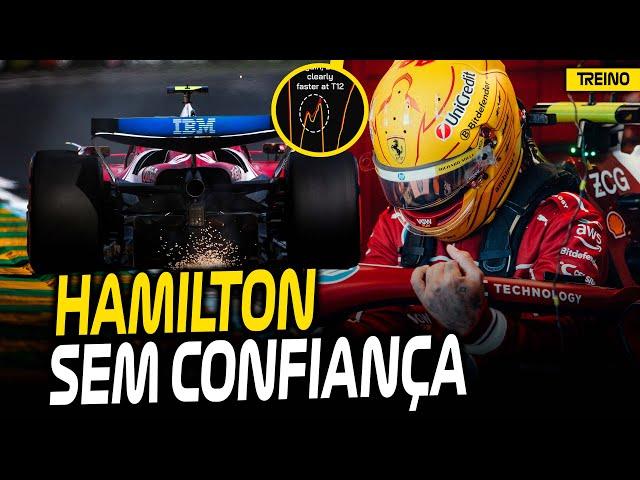 HAMILTON SEM CONFIANÇA EM CURVAS DE ALTA / MCLAREN COM MELHOR RITMO DE CORRIDA / WOLFF - VERSTAPPEN