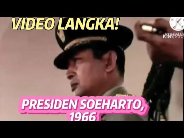 Video langka! (Presiden) Soeharto, 1966