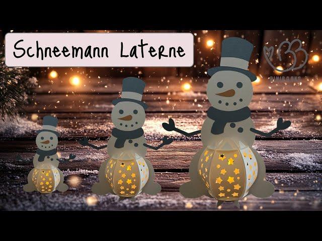 Schneemann SVG * Weihnachten * Anleitung zur Schnittdatei SVG Datei