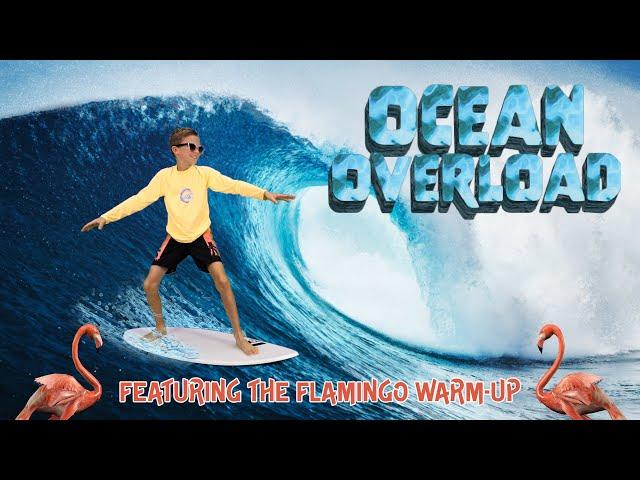 Ocean Overload (Featuring The Flamingo Warm-Up)  |  Exercises For Kids  |  Summer Brain Break