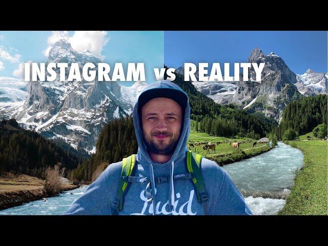 Instagram vs Reality - Rosenlaui & Grindelwald, Switzerland - Every Last Mile