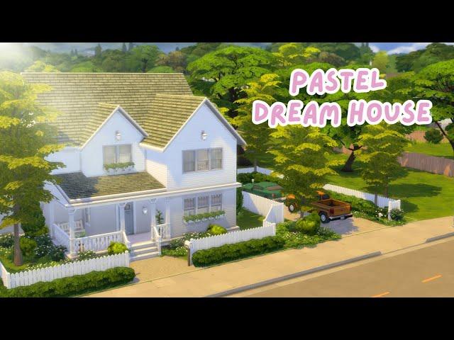 Pastel Dream House: The Sims 4 Speed Build