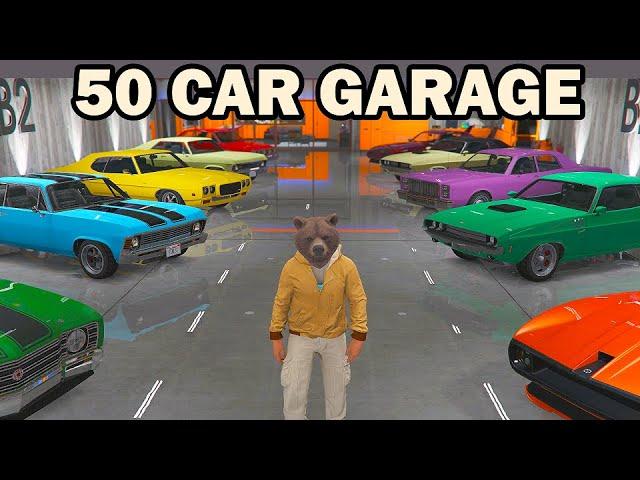 WOW! THE NEW 50 CAR GARAGE IS HERE. In GTA Online