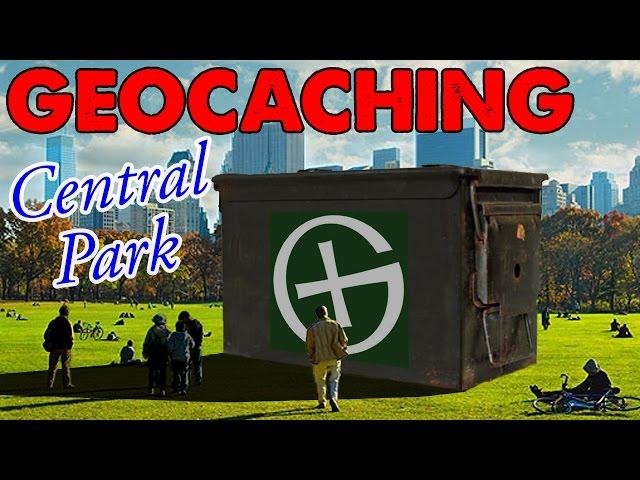 Central Park GEOCACHING!