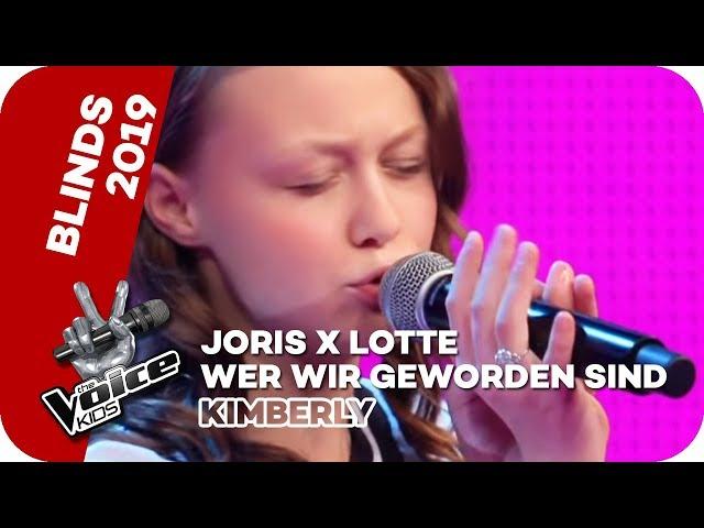 Joris x Lotte - Wer wir geworden sind (Kimberly) | Blind Auditions | The Voice Kids 2019 | SAT.1