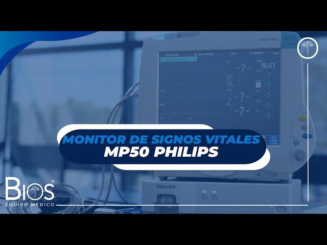 Recomendaciones de Uso y Operacion del Monitor de Paciente Multiparametros Philips Intellivue MP50