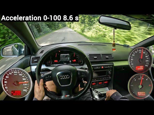 Audi A4 B7 2.0 Tdi S-Line /170 HP/ POV Test Drive #52 /Part 2/