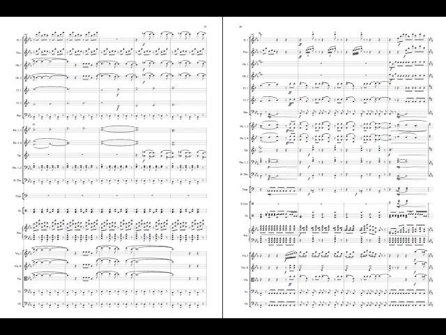 Frozen 2: Medley for Orchestra with sheet music score / 겨울왕국 2 오케스트라 메들리 악보