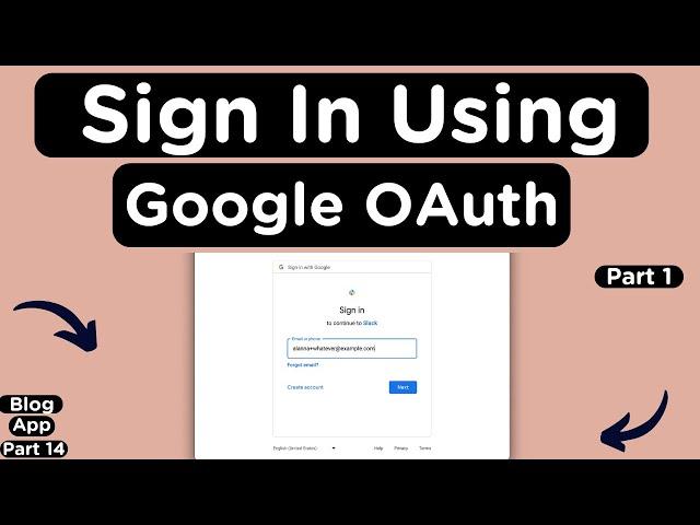 Create Google OAuth Login for a MERN Application