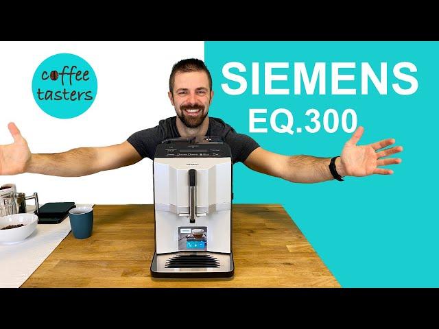 Siemens EQ.300 Vollautomat im Test +++ [Vorführung aller Getränke] +++ Nachfolger des EQ.3