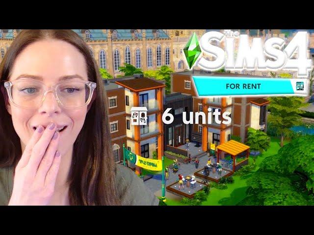 Sims 4 For Rent multi-unit tool, live stream announcement and more!