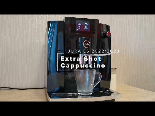 Jura E6 EC (2022/2023): Extra Shot Cappuccino Recipe