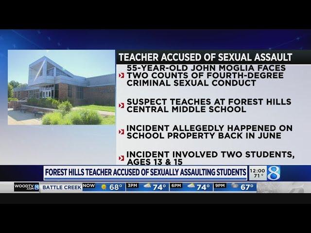 Forest Hills teacher accused of sexually assaulting 2 students