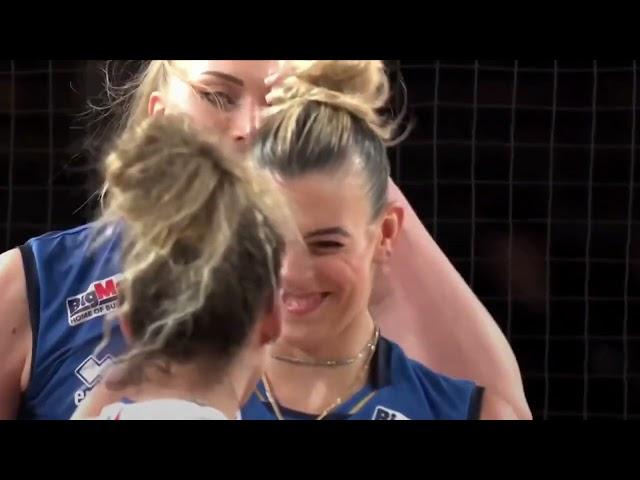 VNL 2024 | Italy Volleyball Team | Volleyball Epic Moments