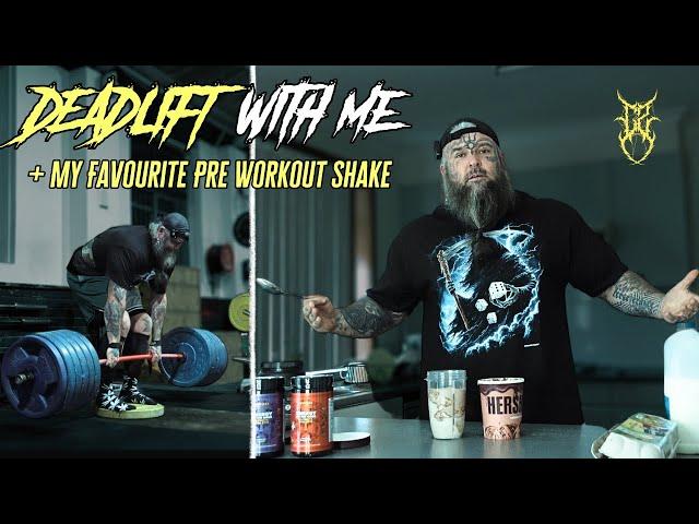 DEADLIFT WITH ME + MY FAVOURITE PRE WORKOUT SHAKE | W4D5 GODKILLER PROGRAM