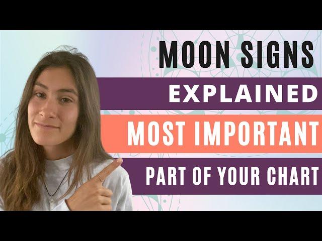 What Is A MOON SIGN? The Moon In Your Birth Chart Explained