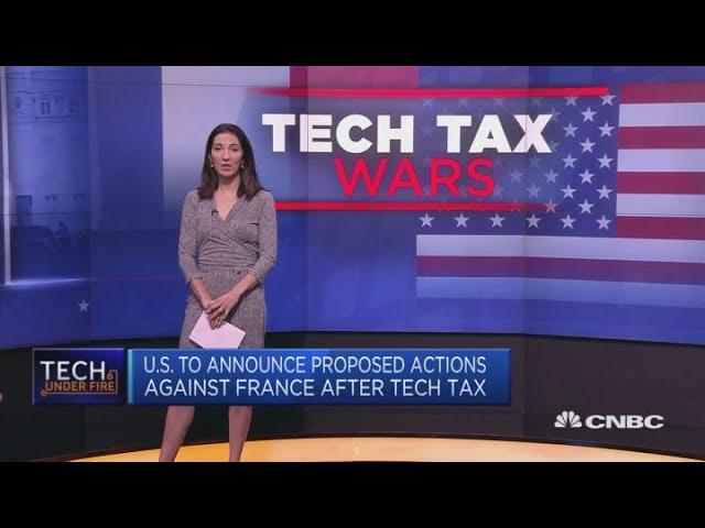 US trade representative to publish investigation into French digital tax | Squawk Box Europe