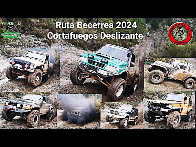 Ruta Becerrea 2024. Cortafuegos Deslizantes Hill Climbing Xtrem  #4x4 #offroad #zumbalacazan