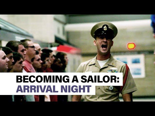 Becoming a Sailor, Part 1: Arrival Night at Boot Camp