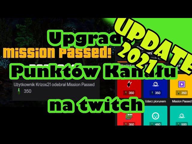 Jak zautomatyzować punkty kanału Twitch UPDATE 2021