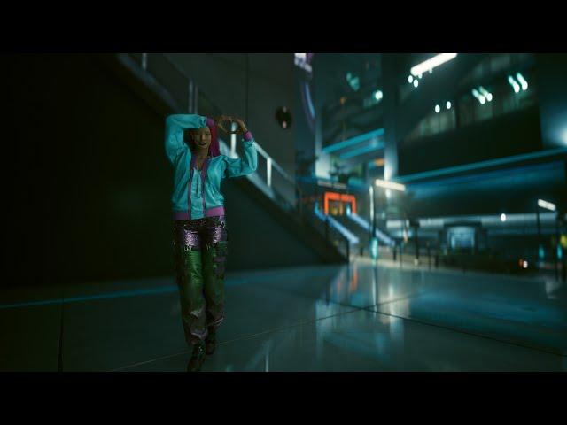 Cyberpunk 2077: Cyber Kunoichi slices  the Yakuza Playing for Keep Gig