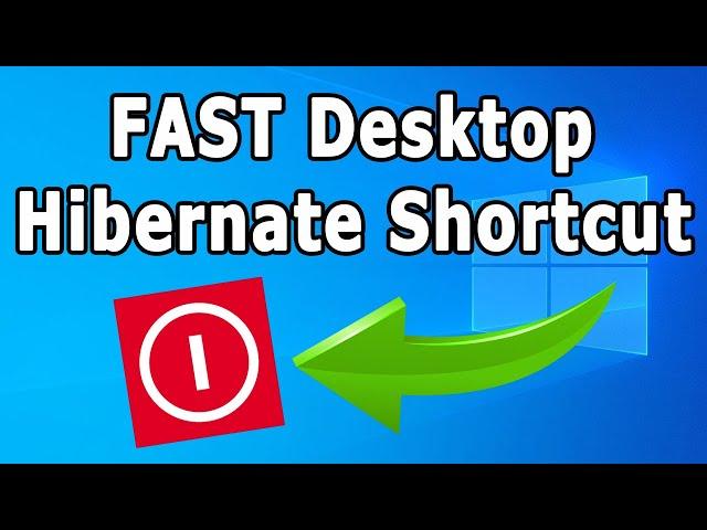 How to Create a Hibernate Shortcut on Your Desktop on Windows 10