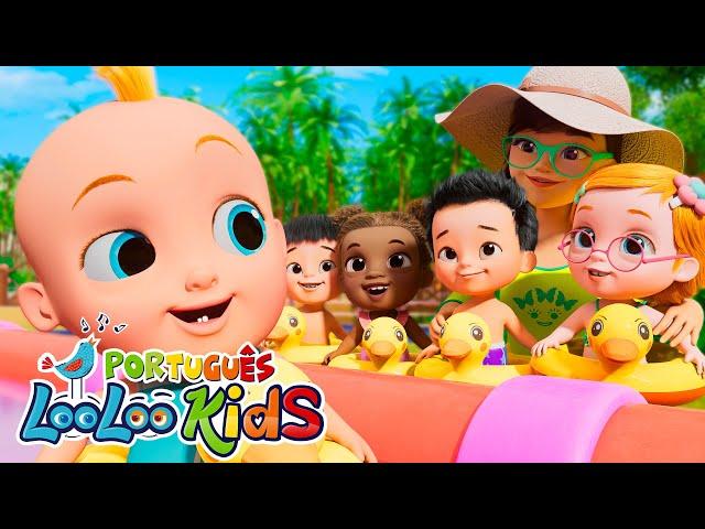 Cinco patinhos - Canções infantis para crianças - LooLoo Kids Português | Músicas Infantis